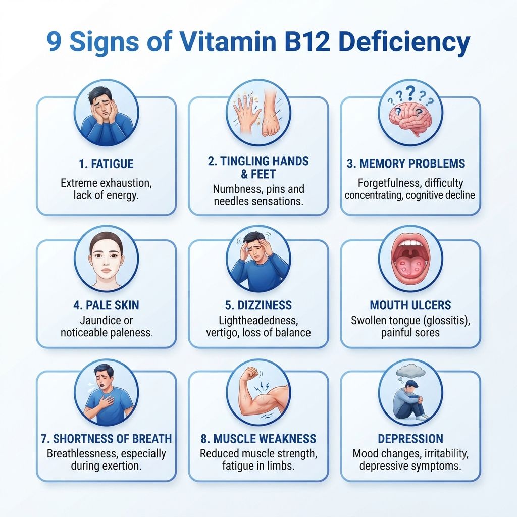 Vitamin B12 for energy and focus support