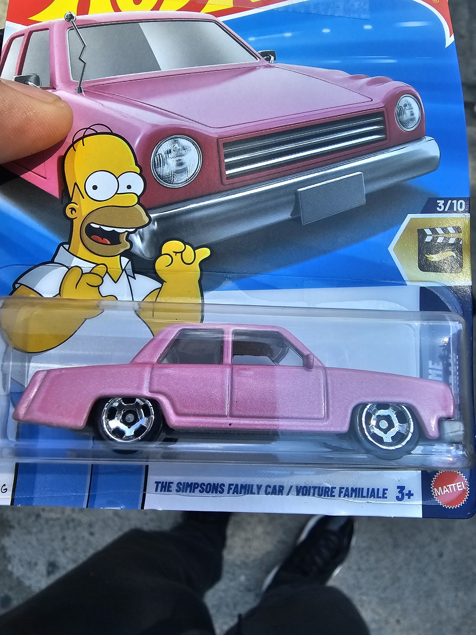 Hot Wheels Barbie Extra Screen Time 3/10 - Carrinho de Brinquedo