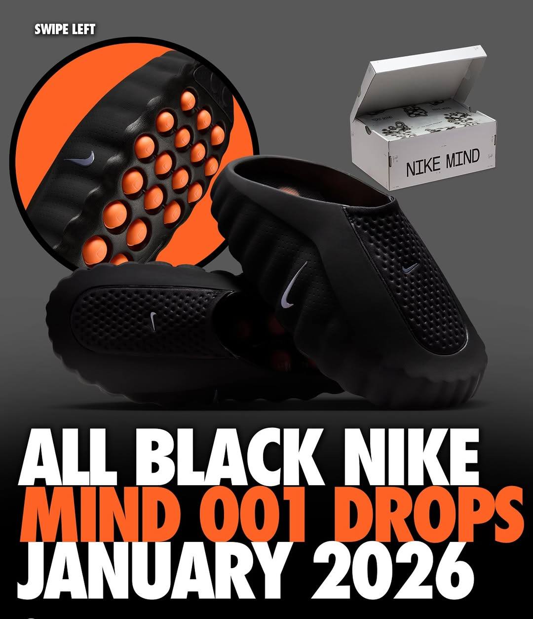 S/O Nike for giving the guys a first look at the new Nike Mind 001