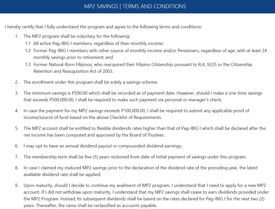 MP2 (Modified Pag-IBIG 2) Savings TIPS and Details | # Sa mga gumawa ng ...