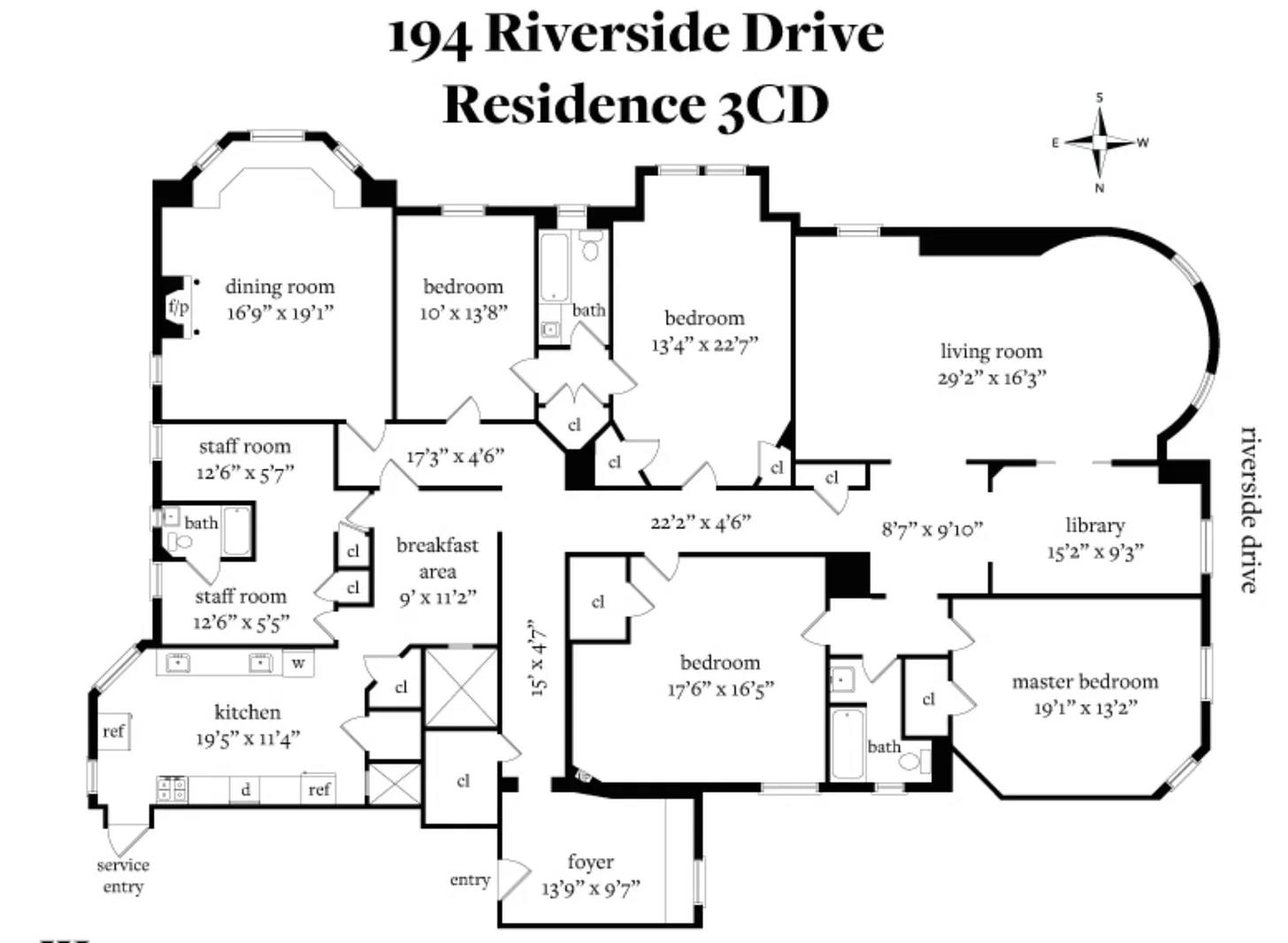 Robert - The floorplan of Apt 3CD | Facebook