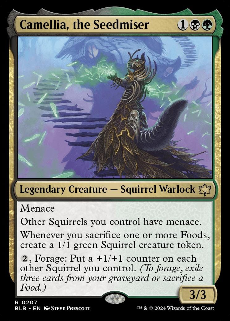 mtg new squirrel cards Elite Deck - Golgari Black Green - Modern & Pioneer Legal - Custom Built - Magic The Gathering - MTG 3/3 Illustrated by Jason A This new MTG Marvel commander