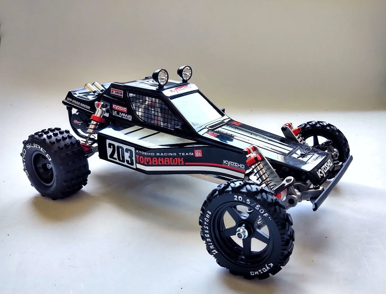 Anyone fitted the lemans 490 motor in a kyosho tomohawk.