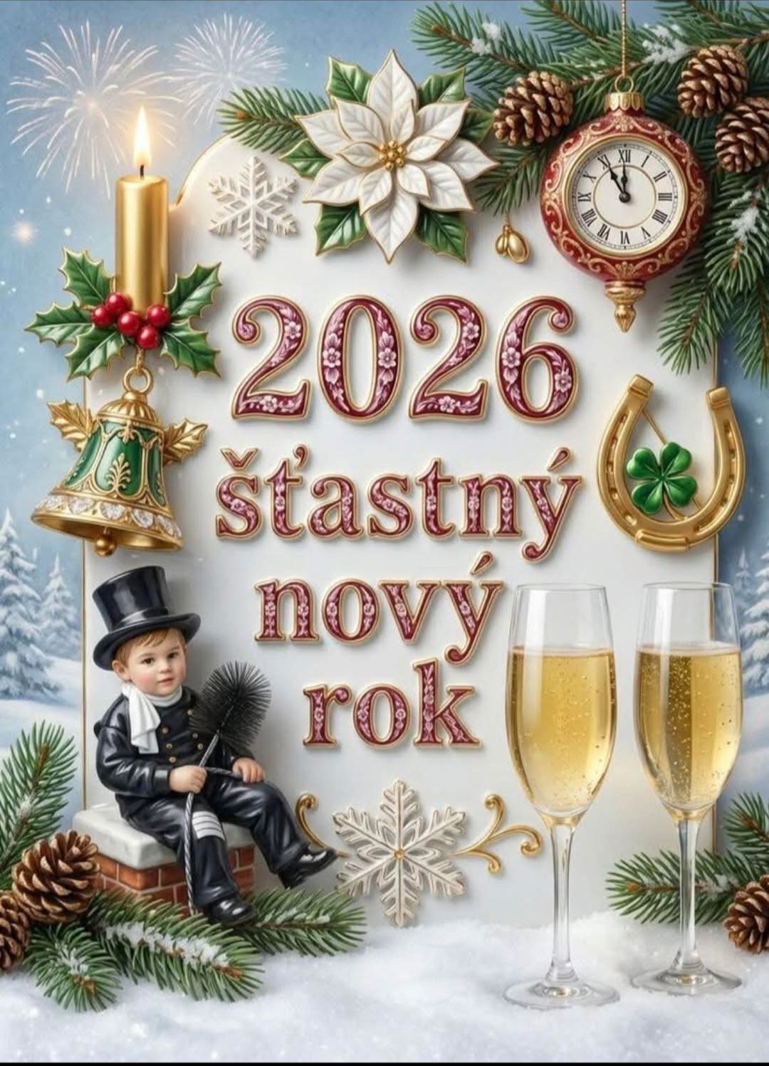 Spišské Vlachy | Starý rok 2025 sa pomaly s nami lúči, Nový rok 2026 ...