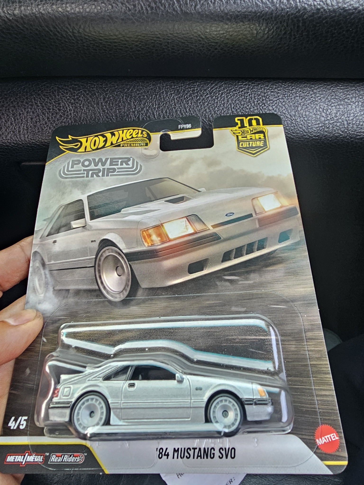1984 Mustang SVO Hot Wheels diecast car