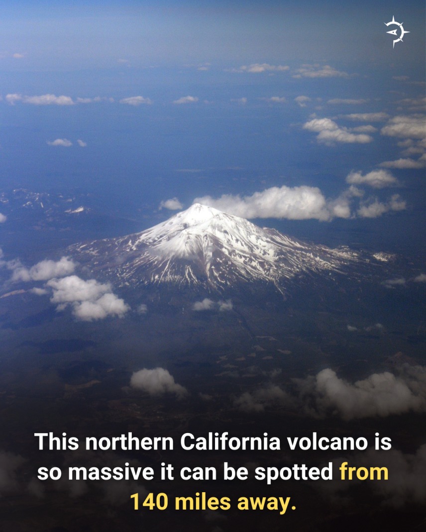 Atlas - This northern California volcano is so massive it can be ...