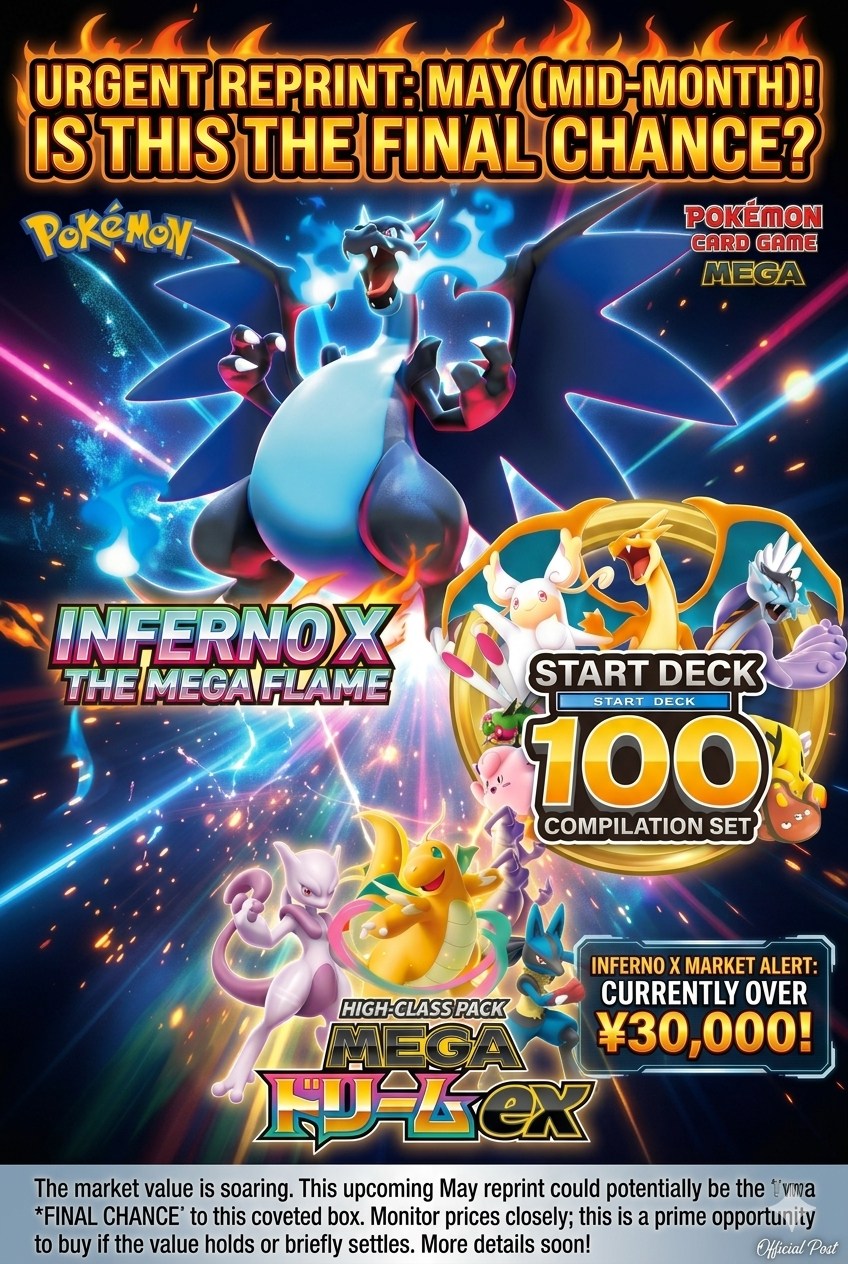 🚨[URGENT RESTOCK ALERT!]🚨 Inferno X 🔥, Mega Dream ex ✨, and
