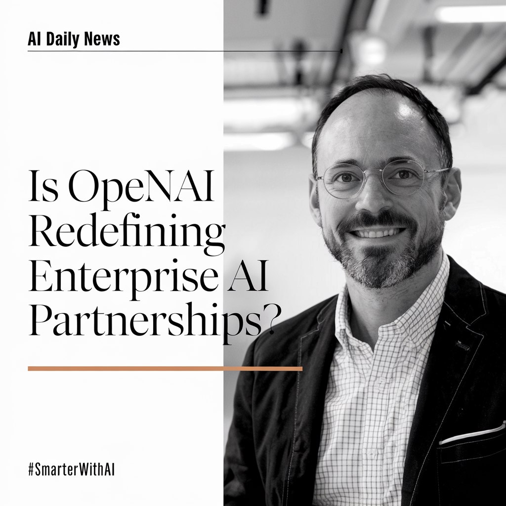 Michael - #AINews 🌍 OpenAI's Frontier Alliance: A Game Changer for ...