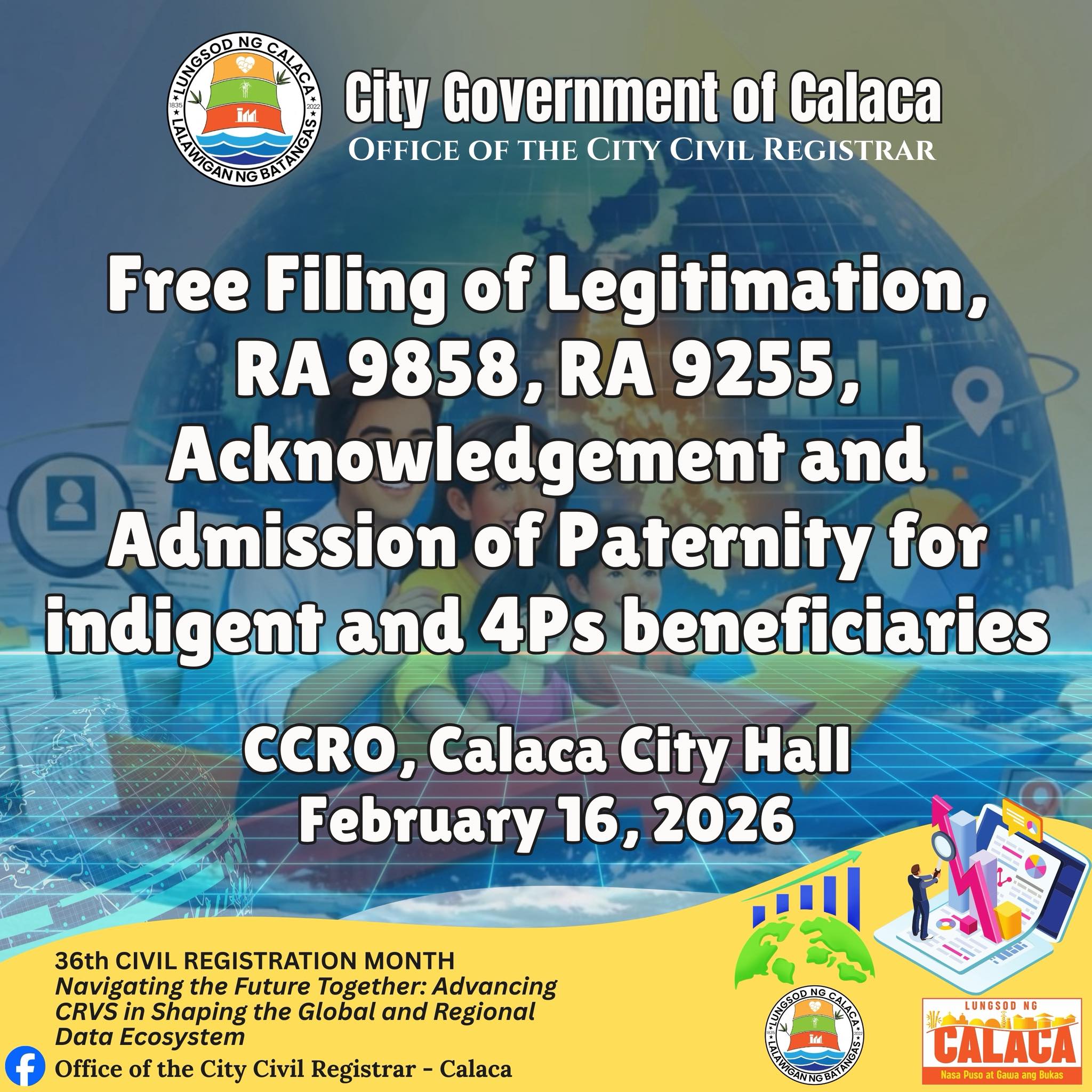 Office - Bilang bahagi ng pagdiriwang ng 36th Civil Registration Month ...