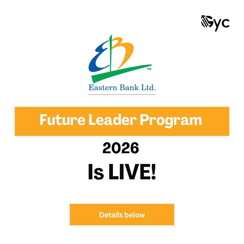 EBL Future Leader Program 2026 is live!... - Grow Your Career | Facebook