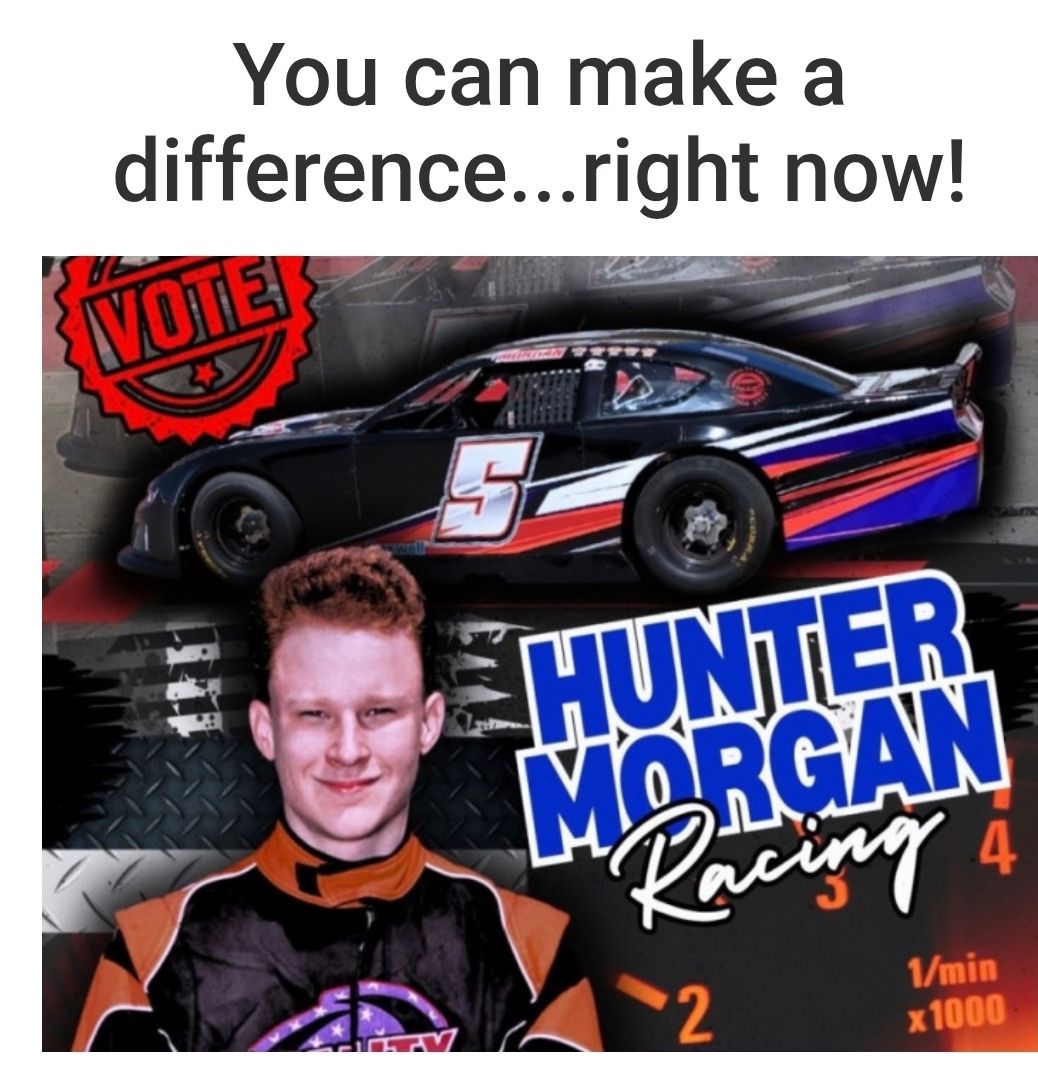 Make sure to cast your tour vote... - Hunter Morgan Racing | Facebook