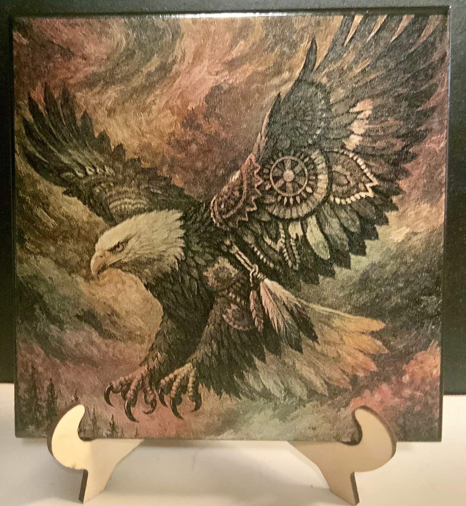Laser engraving white tile with XTool S1