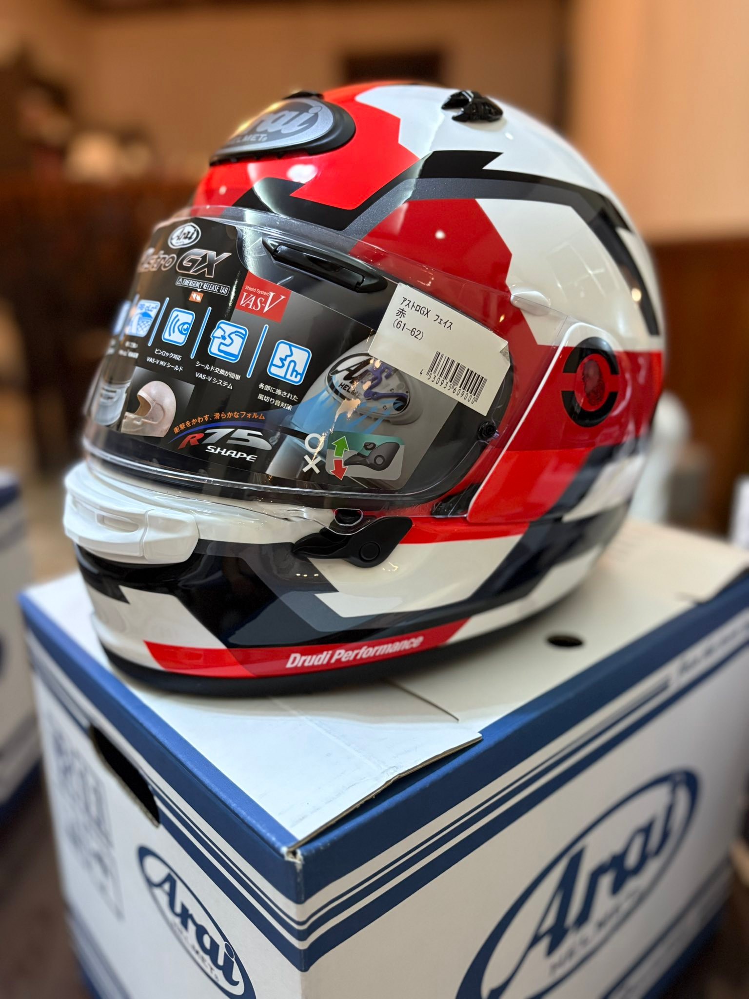 Arai Astro GX XL ◉ARAI ASTRO-GX STAR&STRIPE Astro-GX Star and 