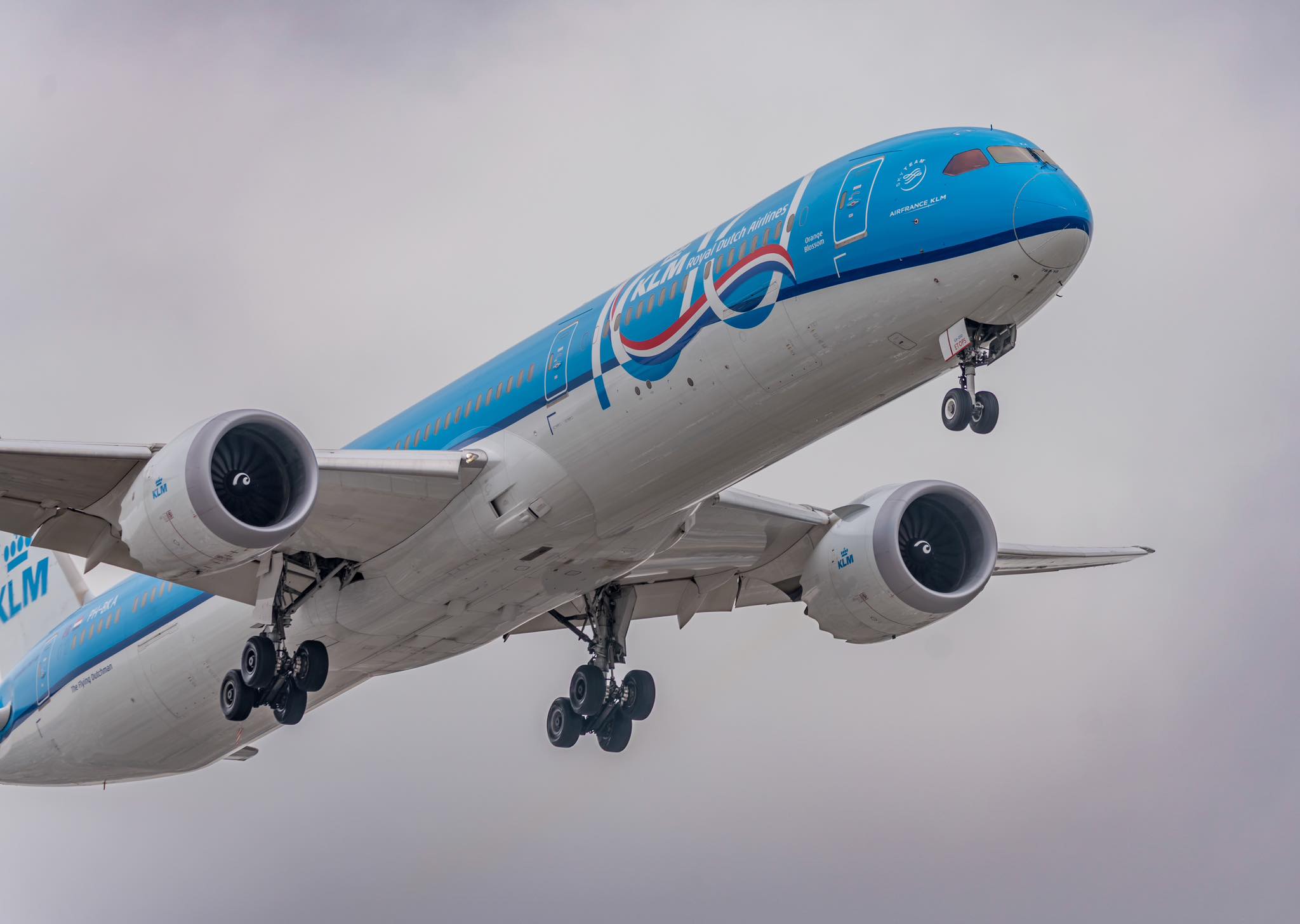KLM 100 years livery Boeing 787-10 Dreamliner