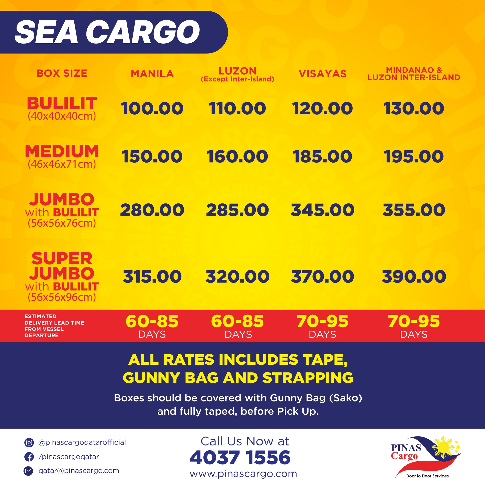 Pinas - 🌊📦Sulit na padala, abot-kayang presyo! Alamin ang sea cargo ...