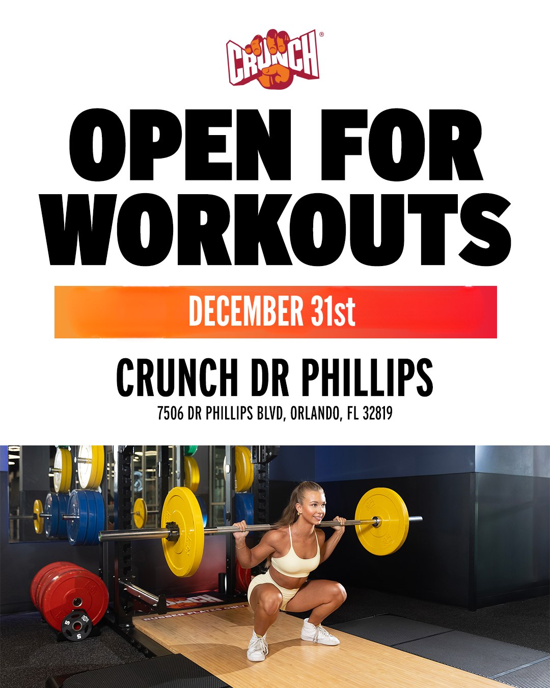 Crunch - Orlando, it’s official! 🎉 Crunch Dr. Phillips is now OPEN for ...
