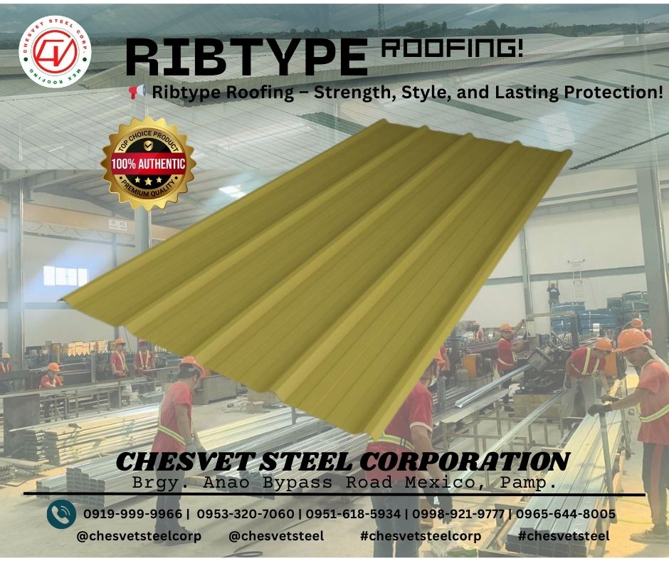 🏗️ Ribtype Roofing That Works... - Chesvet Steel Corporation | Facebook