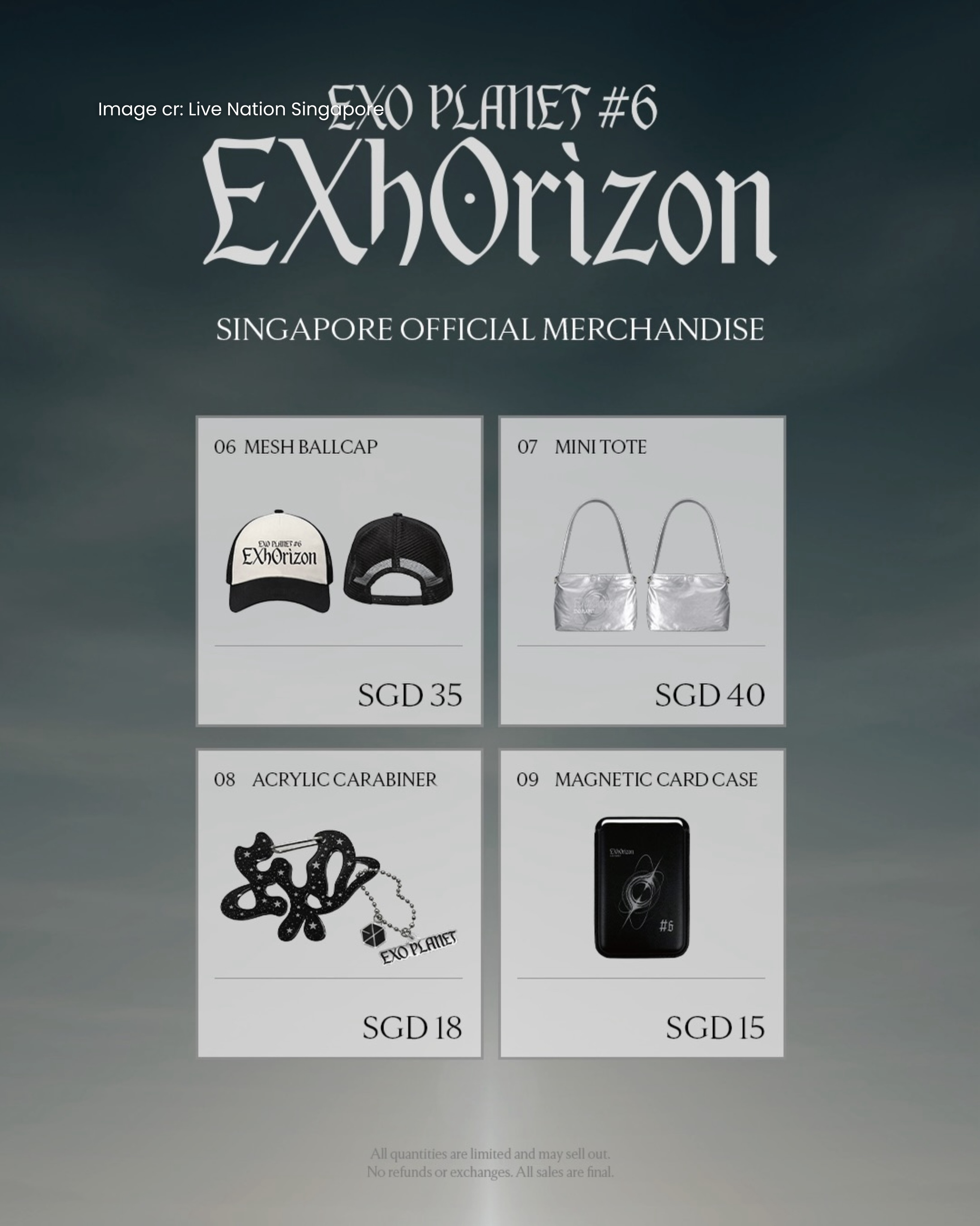 🚨EXO PLANET #6 OFFICIAL MERCH PRICES ARE OUT 🎤 Heading to EXO