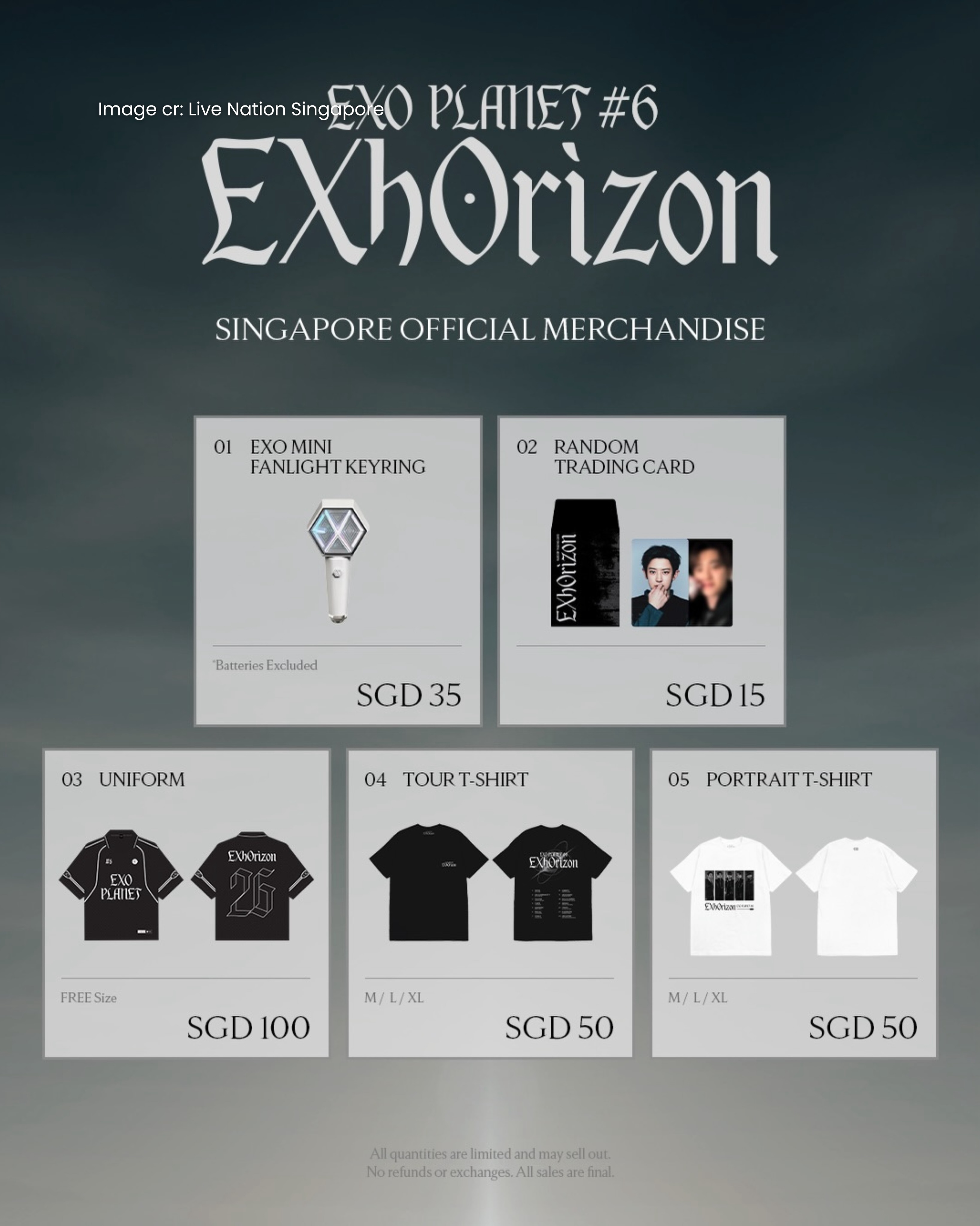 🚨EXO PLANET #6 OFFICIAL MERCH PRICES ARE OUT 🎤 Heading to EXO