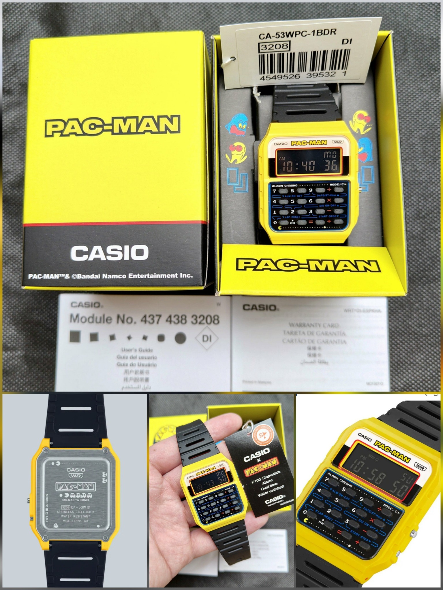 Constantine - Limited Edition Casio PAC-MAN collaboration CA-53WPC 