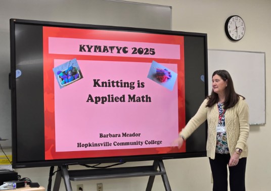 Hopkinsville - Barbara Meador, math professor, recently gave her first ...
