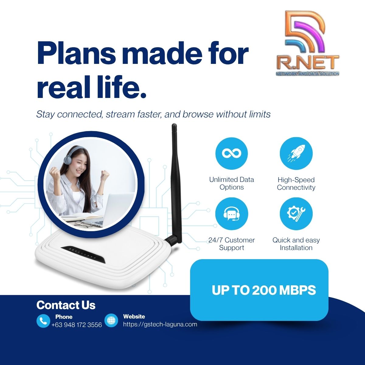 R.Net Network And Data Solutions | Binãn