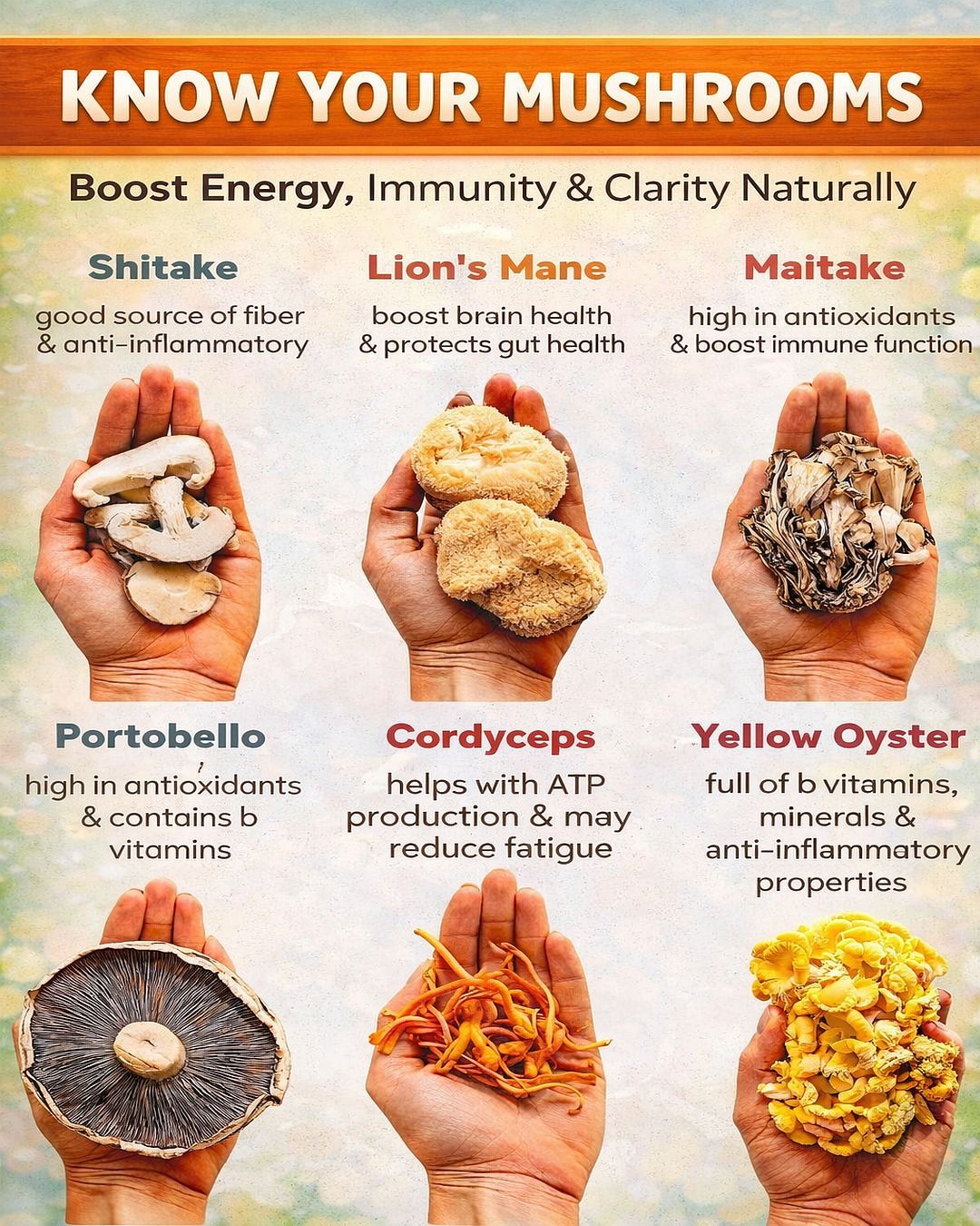5 remarkable mushrooms with potential health benefits and culinary uses