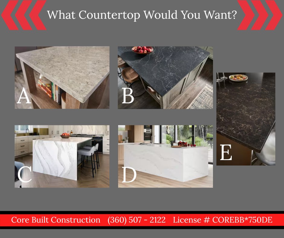 Core - Which quartz countertop is your favorite? Comment down below ...