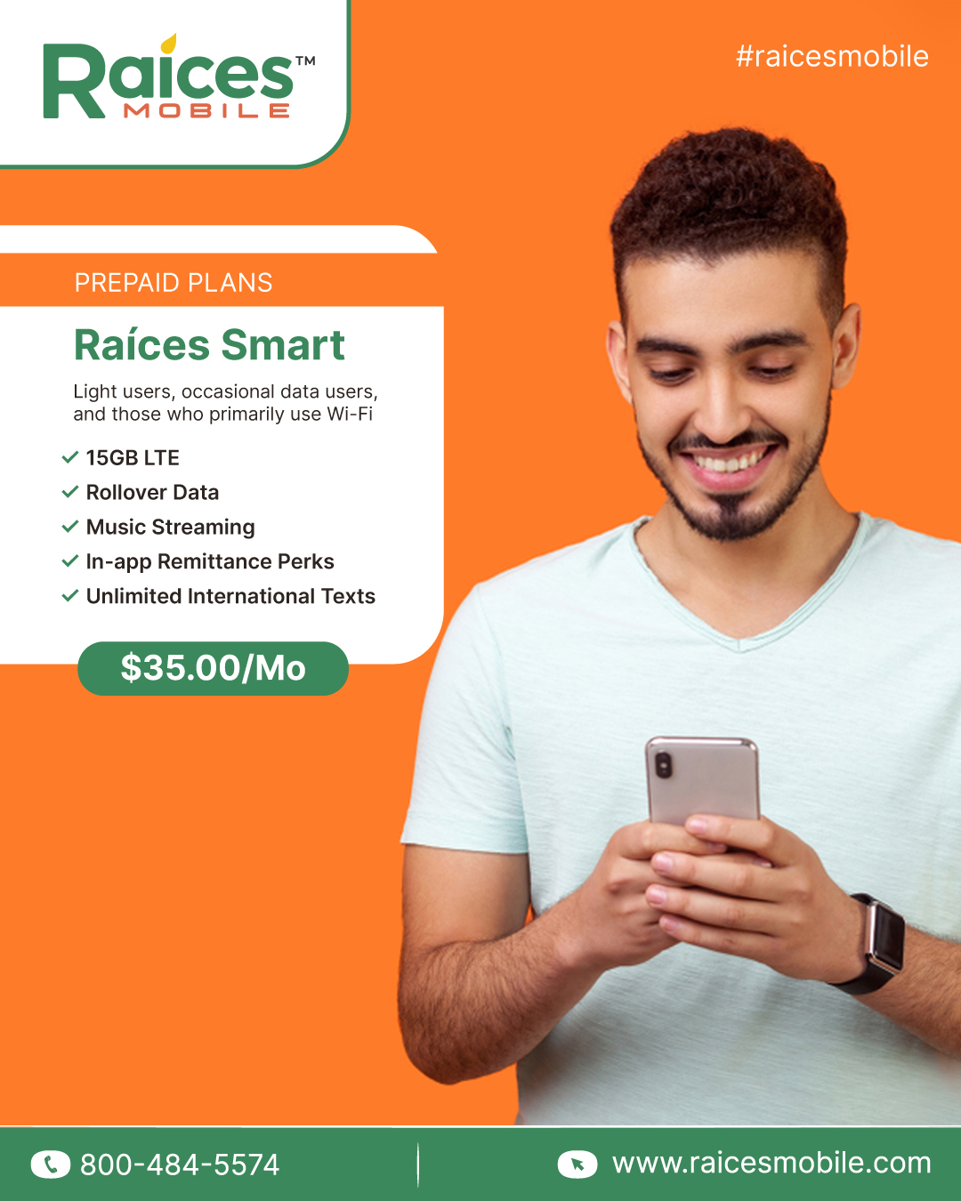 Raices - Smart value for everyday connection. 🌎 Raíces Smart Prepaid ...