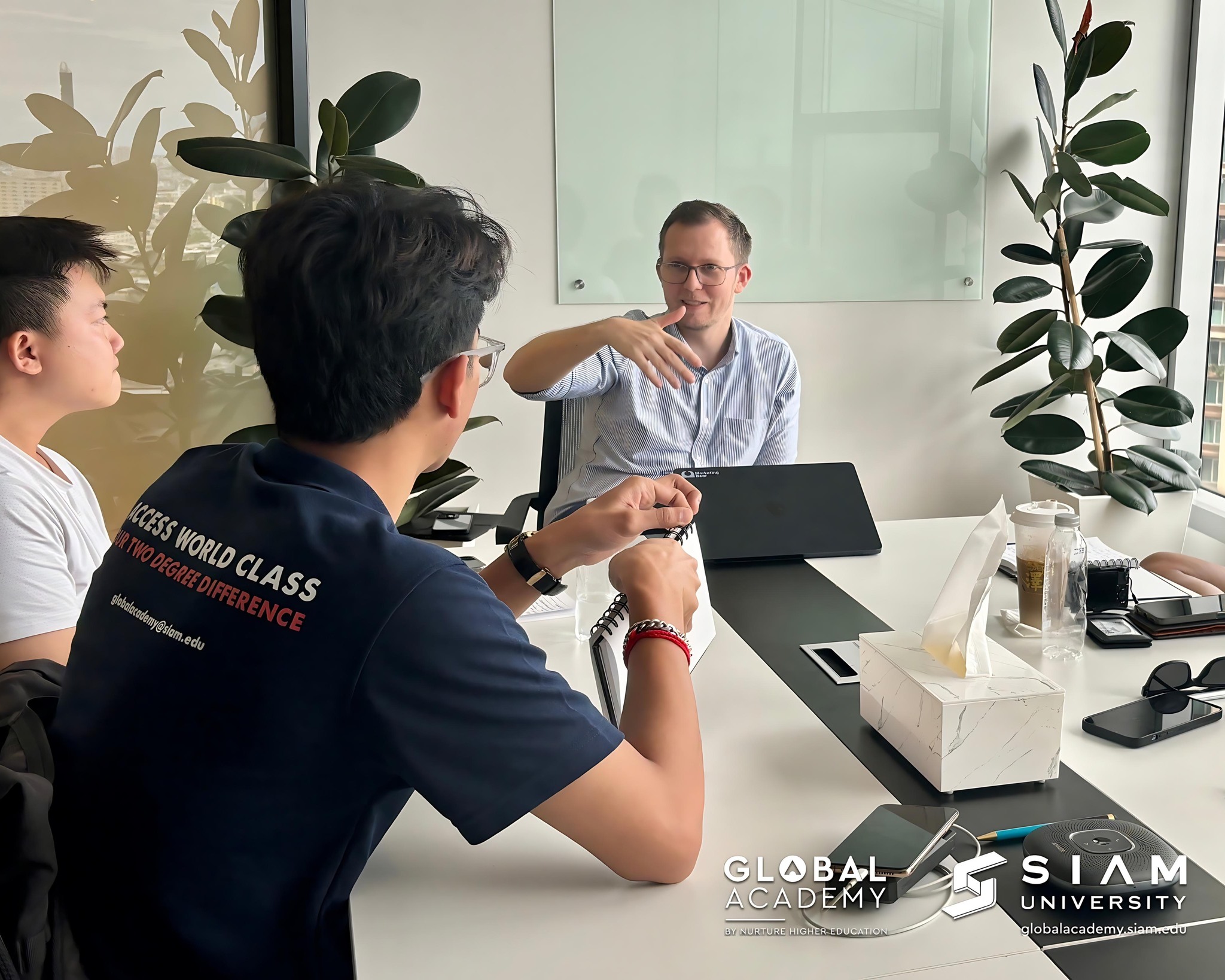 The mentoring program is designed to... - GlobalAcademy.Siam