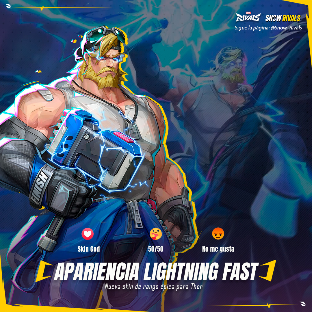 Snow Rivals - APARIENCIA LIGHTNING FAST Mejor vistazo a... | Facebook