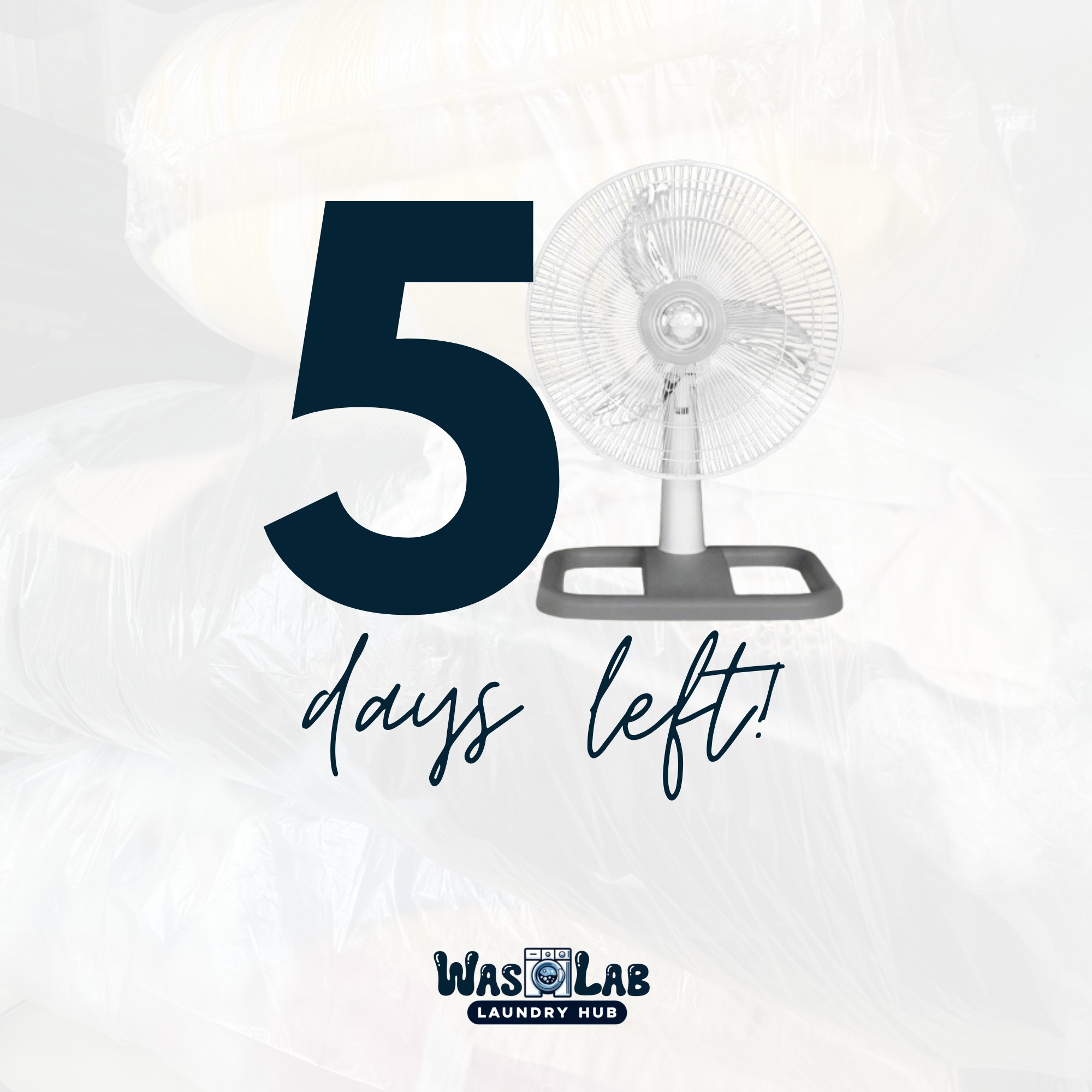 WashLab - 𝟓 𝐃𝐀𝐘𝐒 𝐋𝐄𝐅𝐓! The countdown continues—5 days left! 🎉 Make sure ...