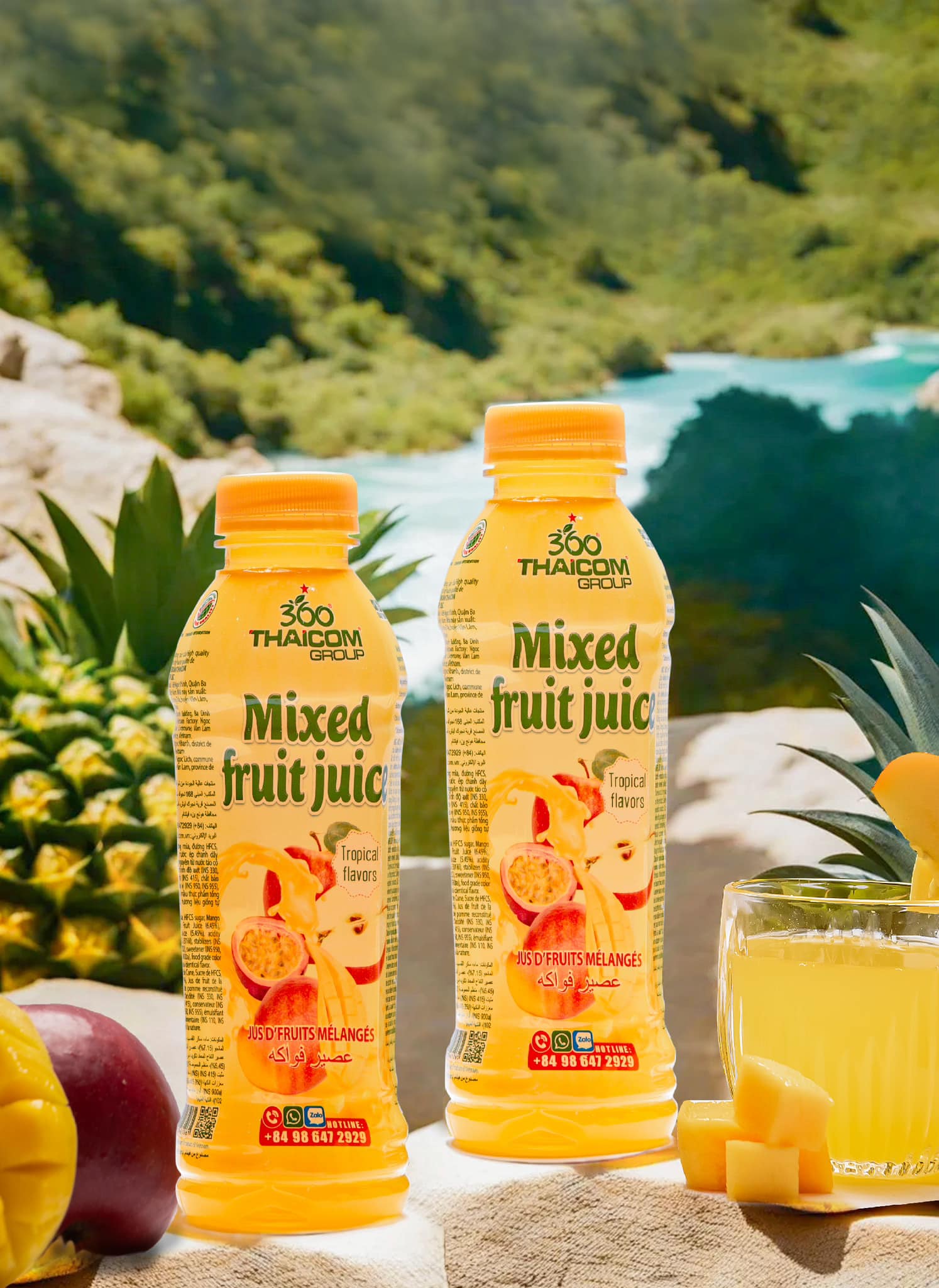 Juicy Jo fruit-flavored drinks ! Now available for exports from