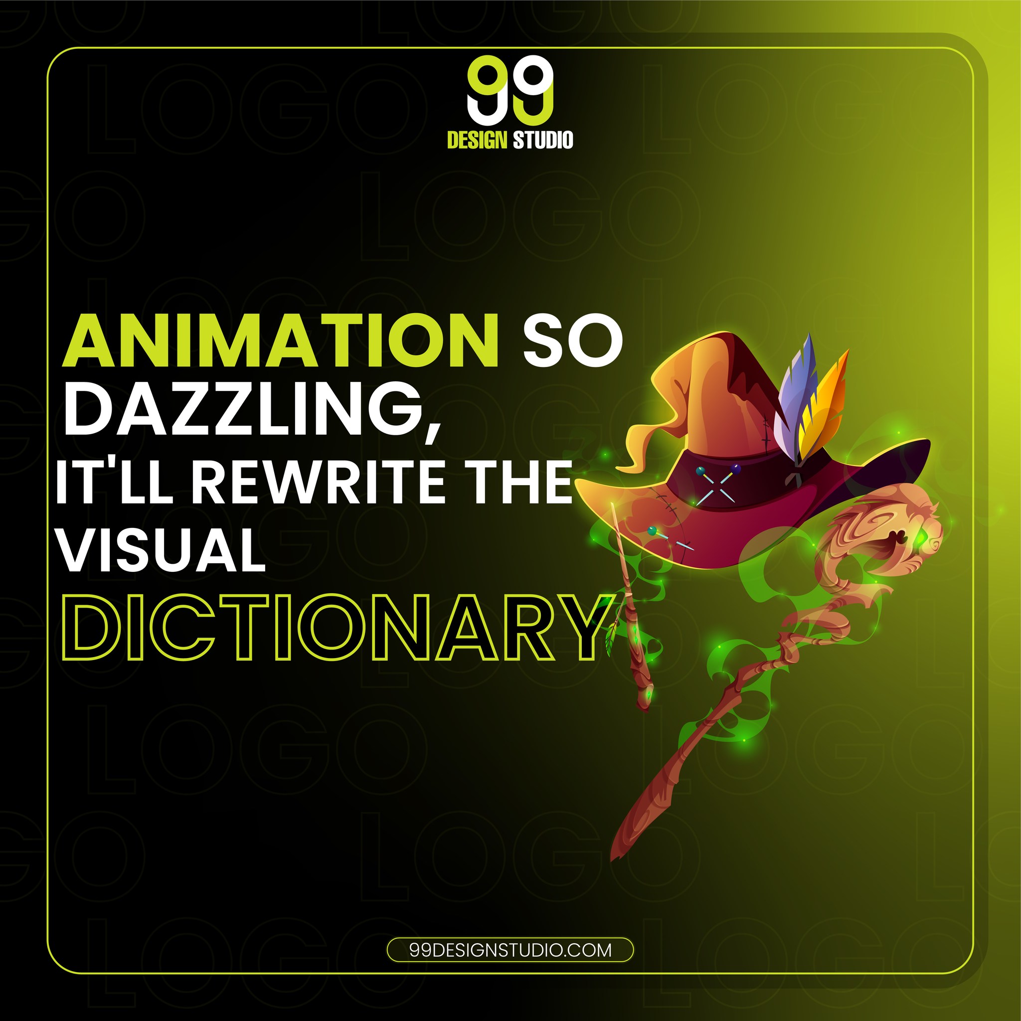 Not just animation—visual wizardry... - 99 Design Studio | Facebook