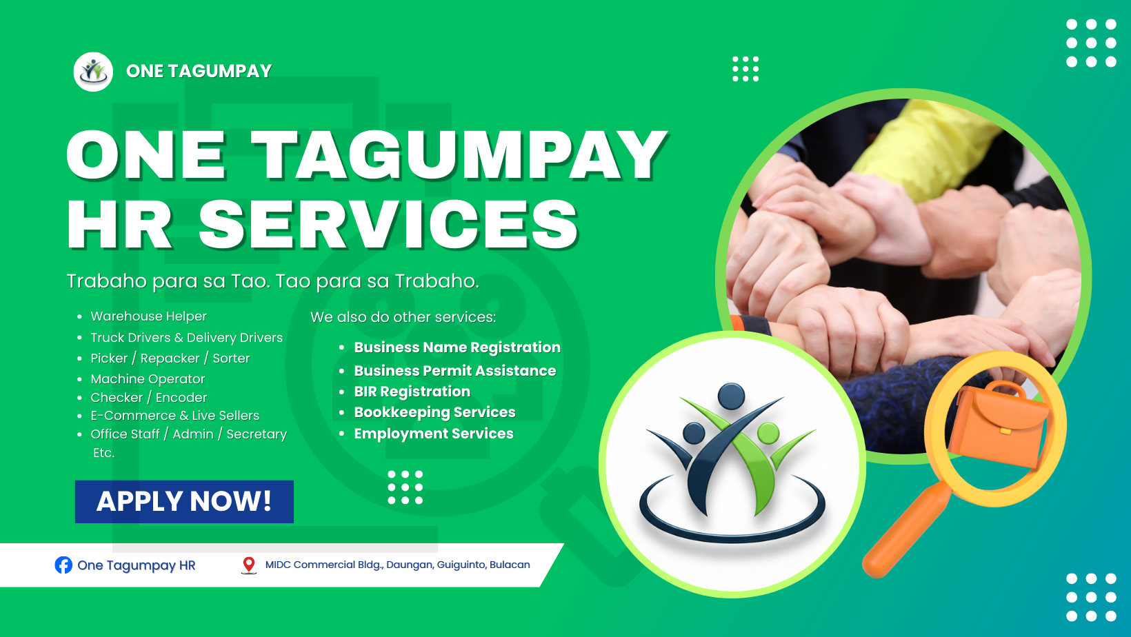 One Tagumpay HR | Guiguinto
