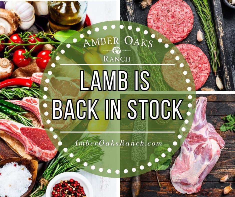 Lakeline - 🐑 Exciting news! Amber Oaks Ranch has their delicious lamb ...