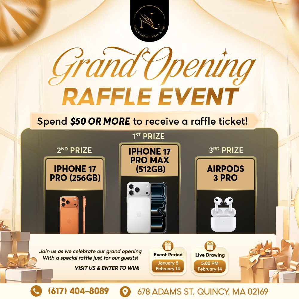 🏆🎉 GRAND OPENING RAFFLE EVENT IS... - Next Level Nail & Spa | Facebook