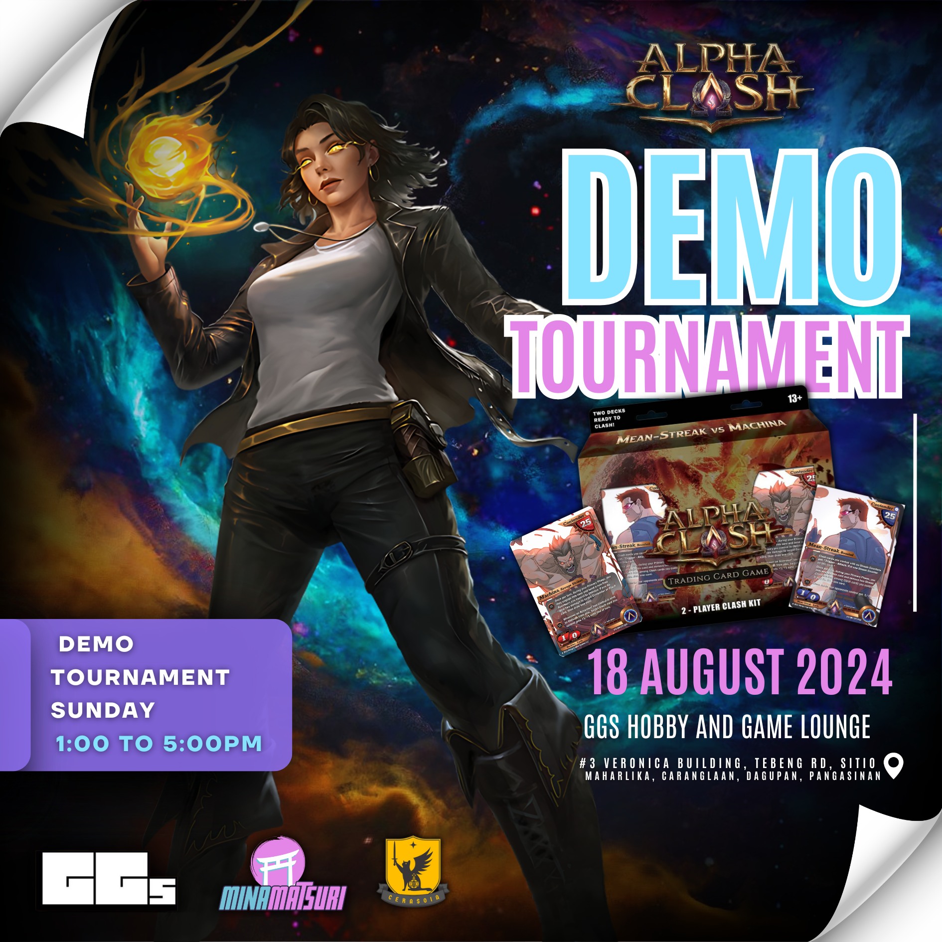 Minamatsuri - 🎉 Alpha Clash Demo Tournament for New Players! 🎉 🗓 Date ...