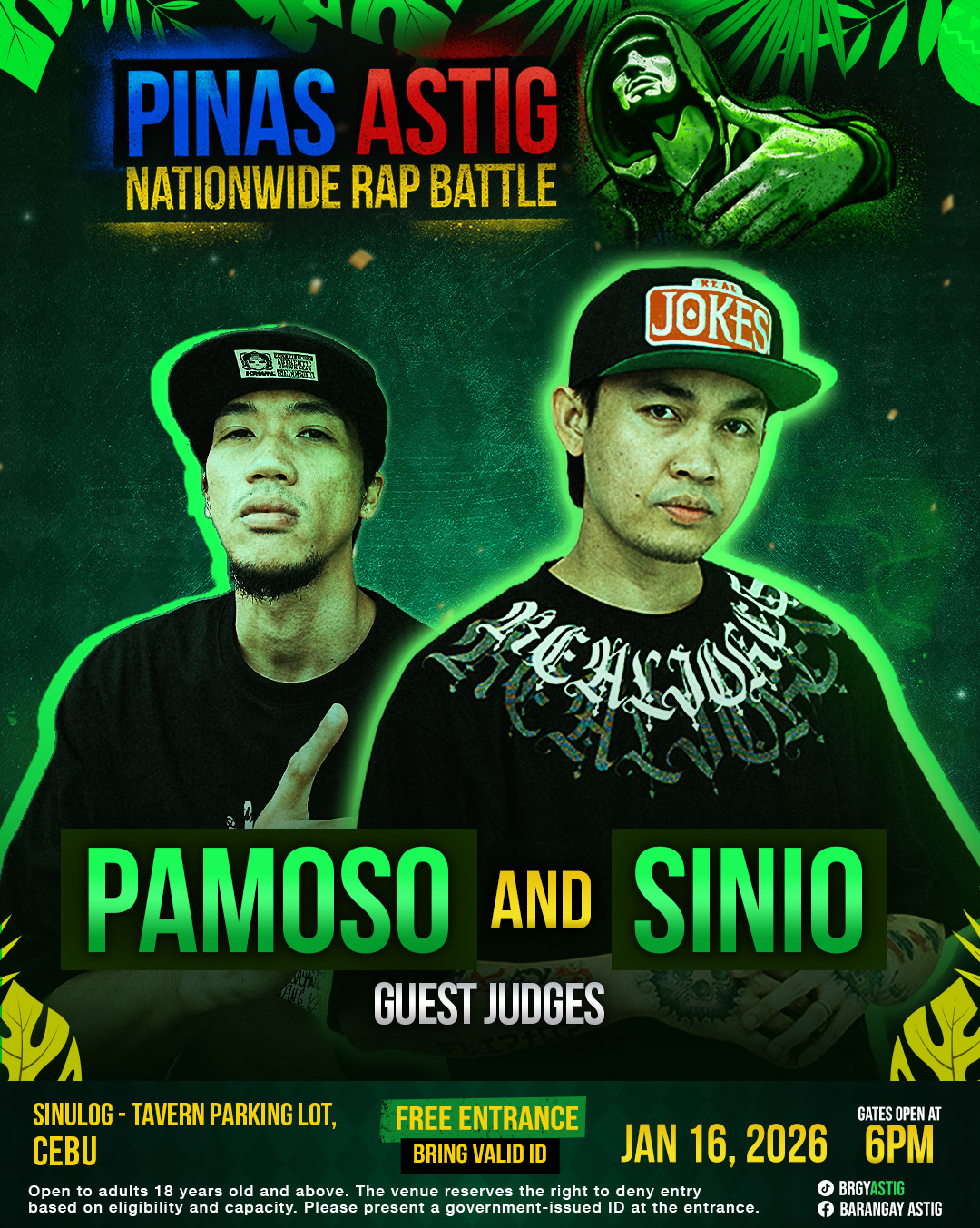 Barangay Astig - Ang dalawang hari ng Pinoy rap battle... | Facebook