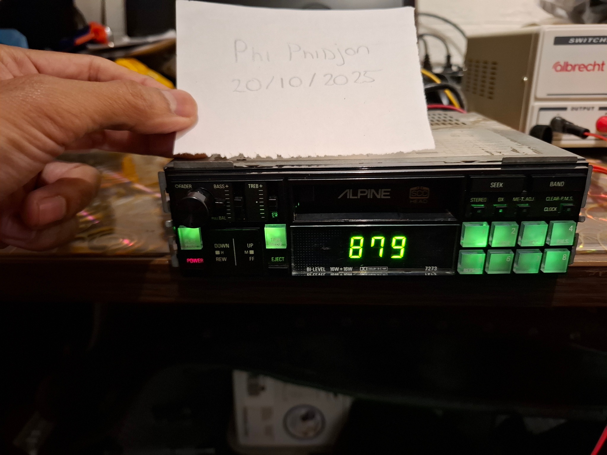Alpine TDA 7536J car stereo for sale