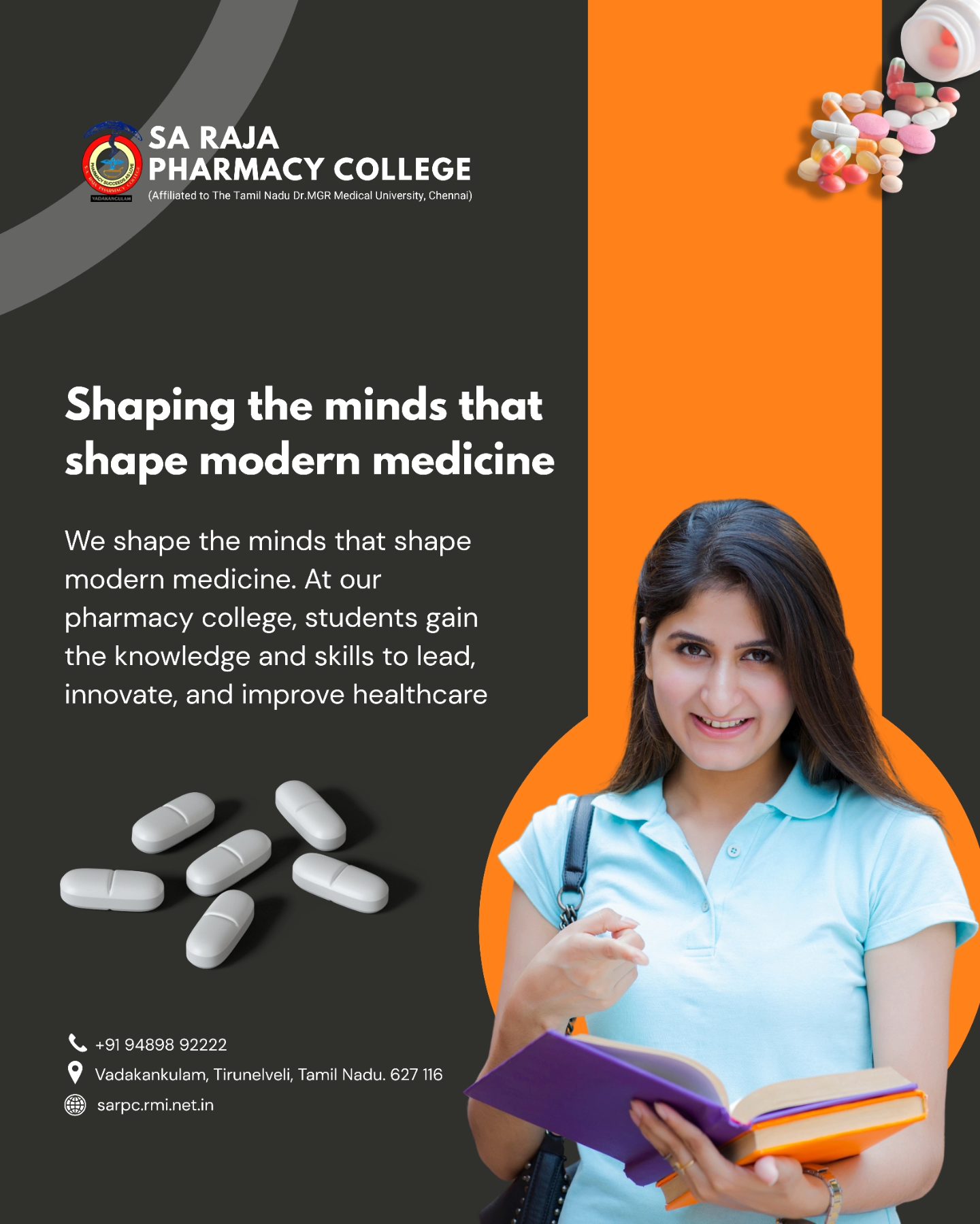 S A Raja Pharmacy College | Tirunelveli