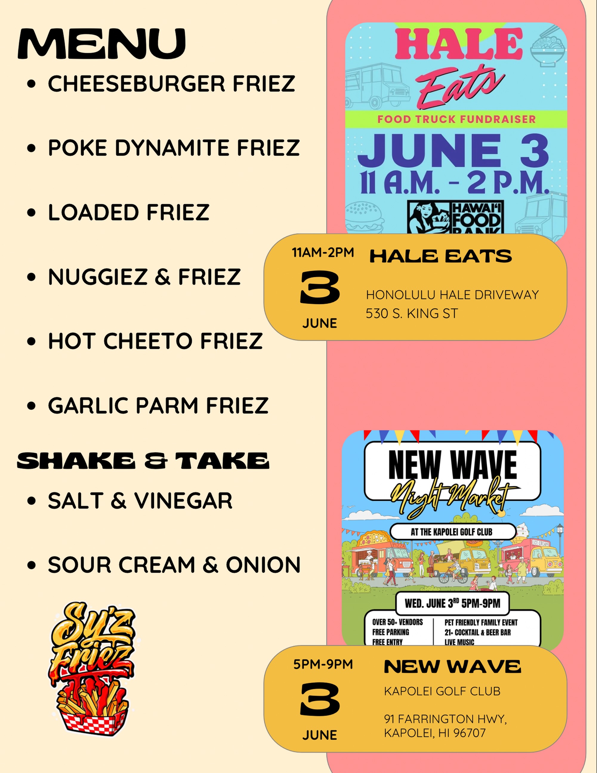 フラページ Sy'z - Double header today, see you there! 😎☀️⛱️ | Facebook