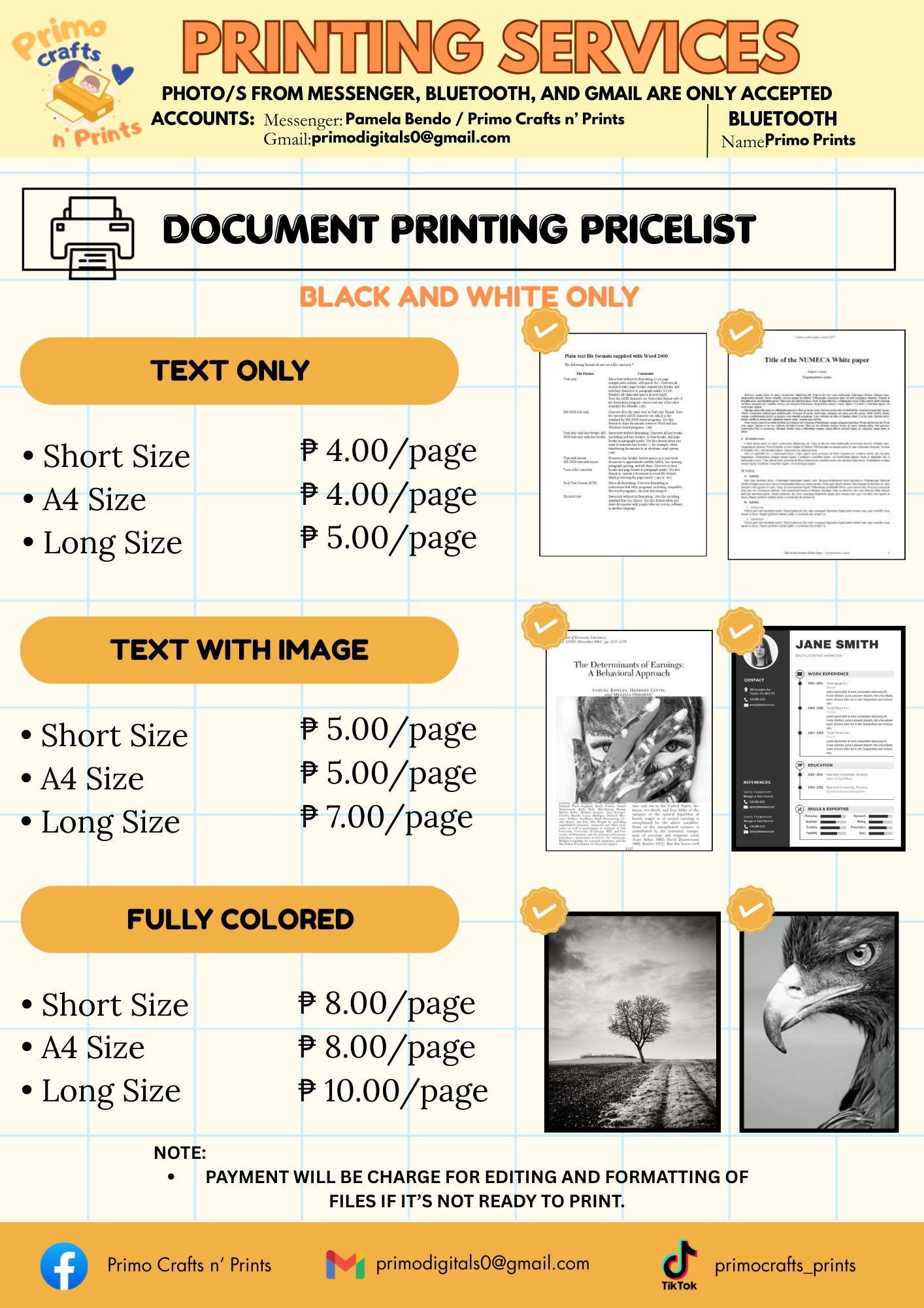 Primo Crafts n’ Prints | Quezon City