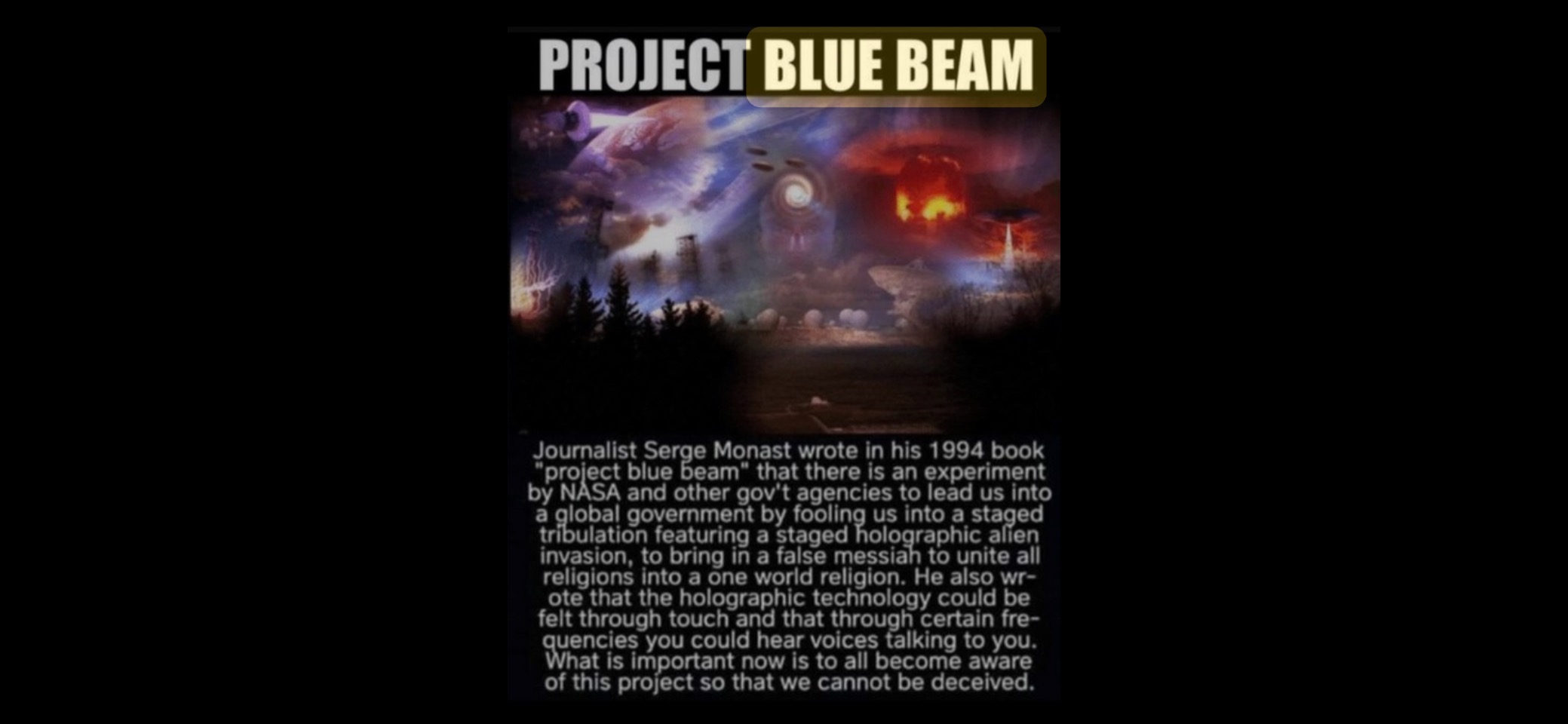 NASA Project Blue Beam | Facebook
