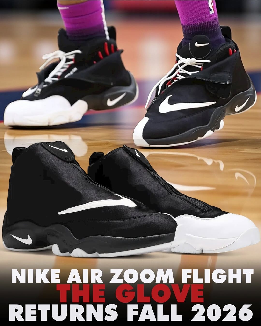 Nike Air Zoom Flight '98 The Glove Returns Fall 2026 🥷🔥