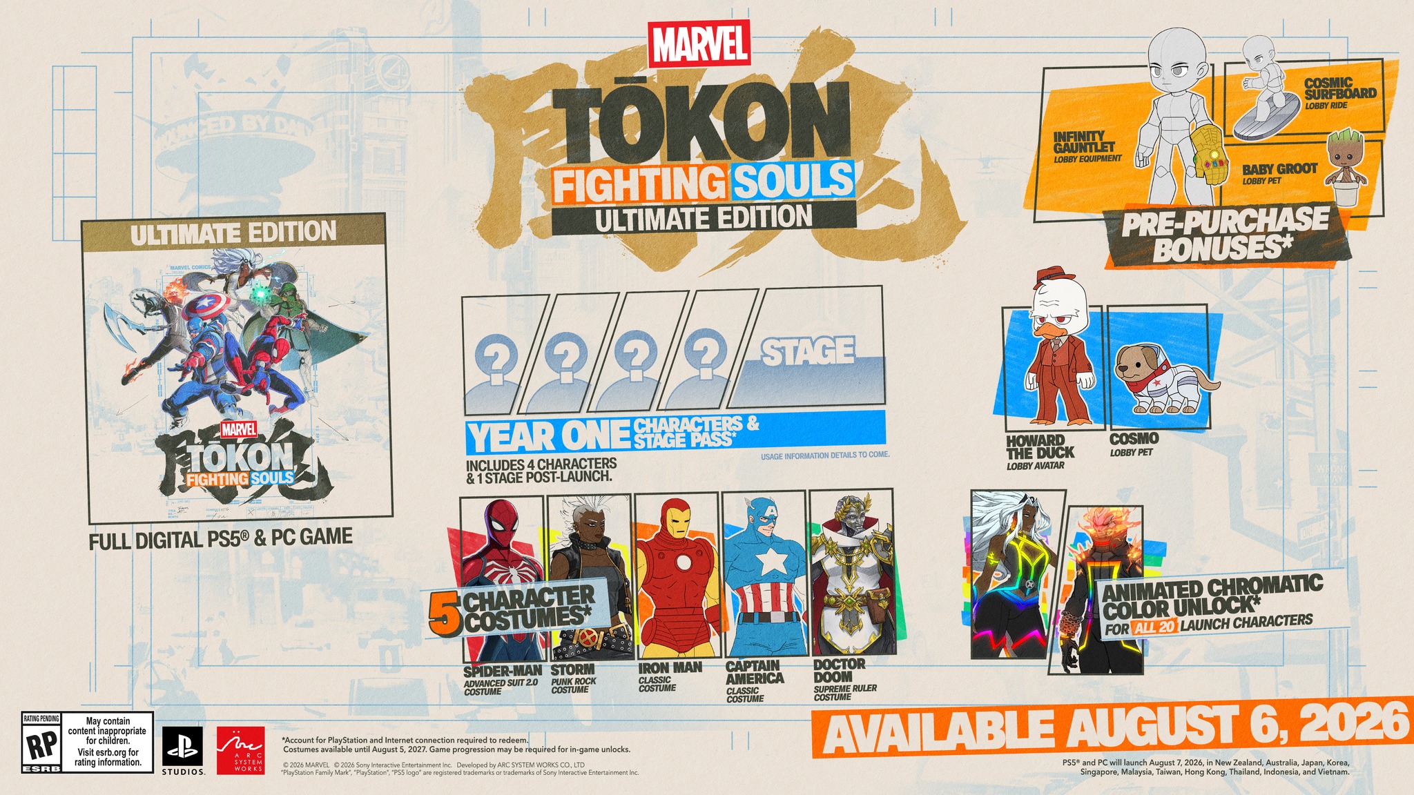 Pre-orders for #MarvelTokon: Fighting Souls starts next week! Our