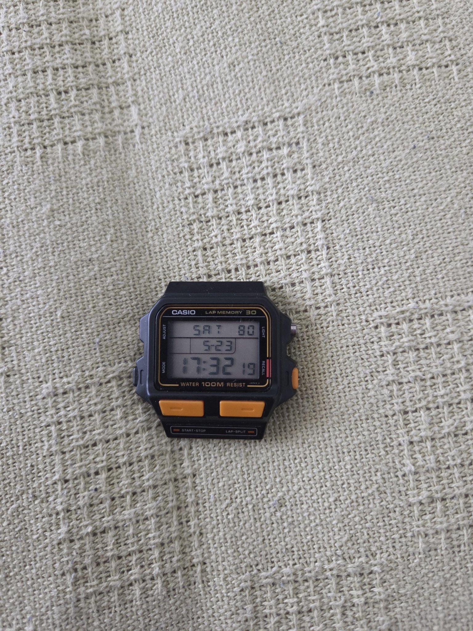 Casio SDB-500W watch restoration issue