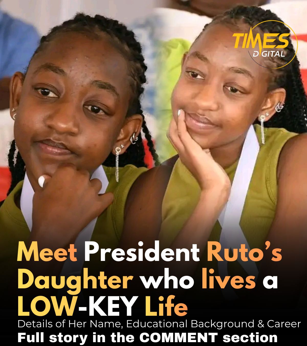 Meet President Ruto’s Daughter who... - Times Digital Kenya | Facebook