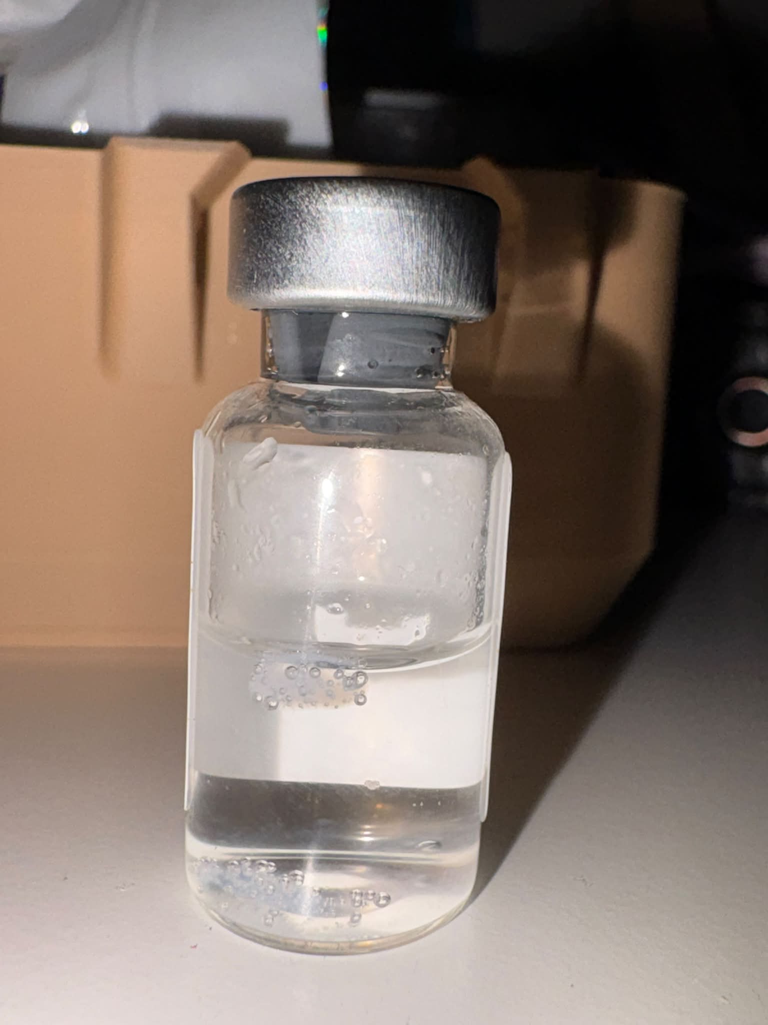 Why is my 30mg Retatrutide cloudy after reconstitution?
