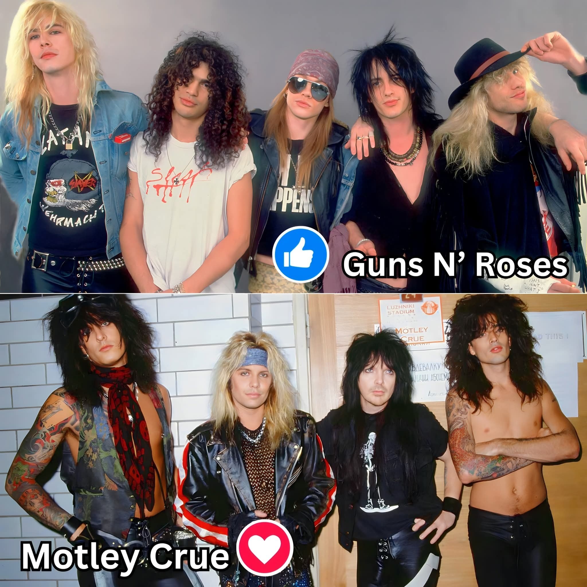 TOP - Guns N’ Roses 👍** Guns N’ Roses exploded onto the rock scene with ...